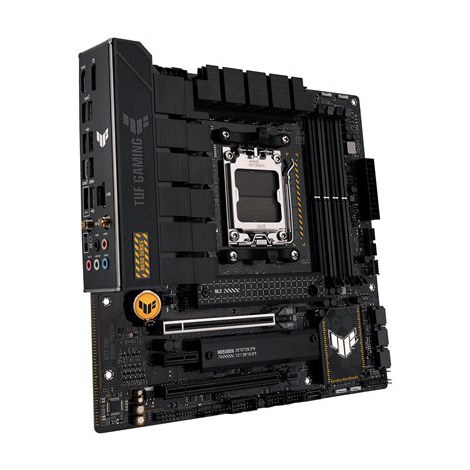 Asus | TUF GAMING B650M-PLUS WIFI | Processor family AMD | Processor socket AM5 | DDR5 DIMM | Memory slots 4 | Supported hard di - 8